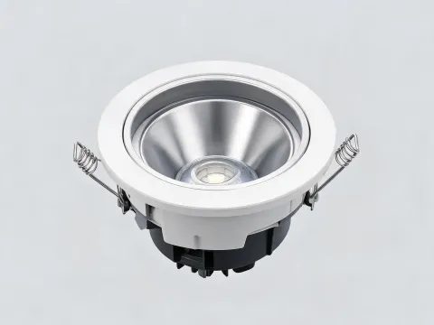 Commercial recessed downlight